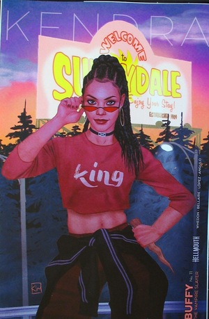 [Buffy the Vampire Slayer (series 2) #11 (variant Spotlight cover - Kevin Wada)]