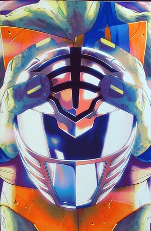 [Mighty Morphin Power Rangers / Teenage Mutant Ninja Turtles #2 (1st printing, variant One-Per-Store "Thank You" cover - Goni Montes)]