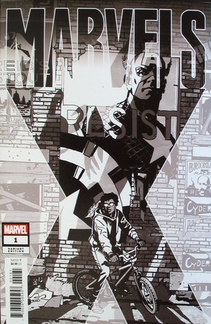 [Marvels X No. 1 (variant B&W party cover - John Paul Leon)]