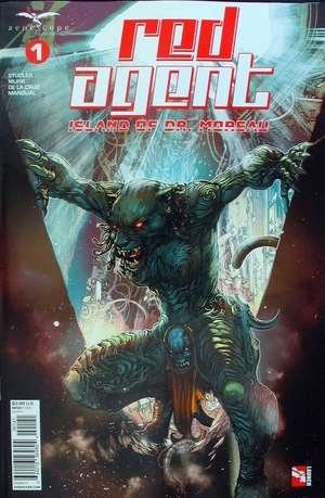 [Red Agent - Island of Dr. Moreau #1 (Cover D - Harvey Tolibao)]