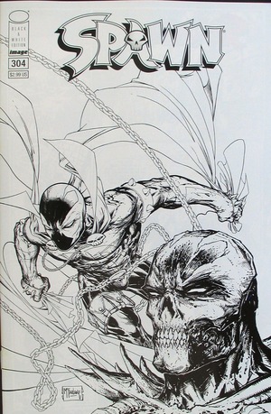 [Spawn #304 (Cover C - Todd McFarlane B&W)]