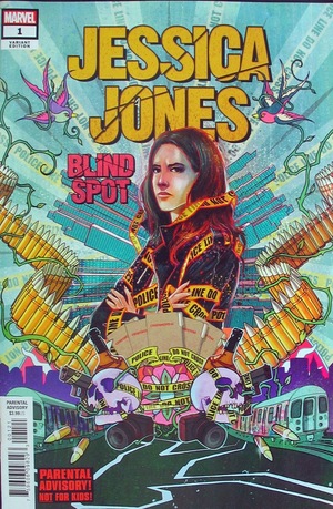 [Jessica Jones - Blind Spot No. 1 (variant cover - Martin Simmonds)]