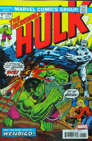 [Incredible Hulk Vol. 1, No. 180 Facsimile Edition]