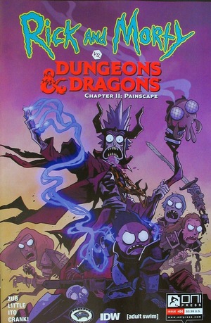 [Rick and Morty Vs. Dungeons & Dragons II: Painscape #4 (Cover A - Troy Little)]