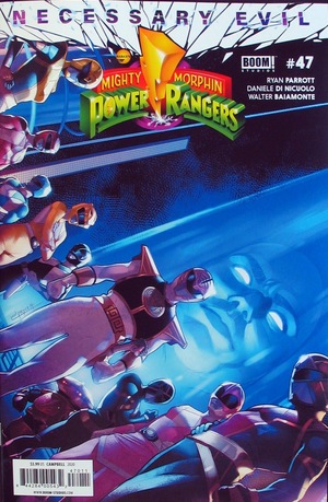 [Mighty Morphin Power Rangers #47 (regular cover - Jamal Campbell)]