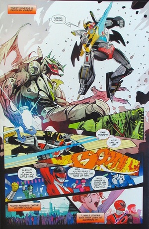 [Mighty Morphin Power Rangers #47 (variant unlocked story cover - Dan Mora)]
