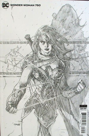 [Wonder Woman (series 5) 750 (variant sketch cover - Jim Lee)]