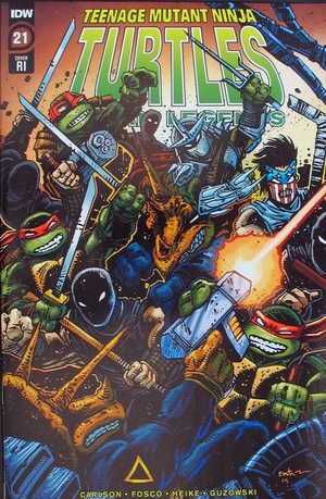 [Teenage Mutant Ninja Turtles: Urban Legends #21 (Retailer Incentive Cover - Kevin Eastman)]