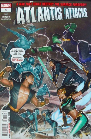 [Atlantis Attacks No. 1 (1st printing, standard cover - Rock-He Kim)]