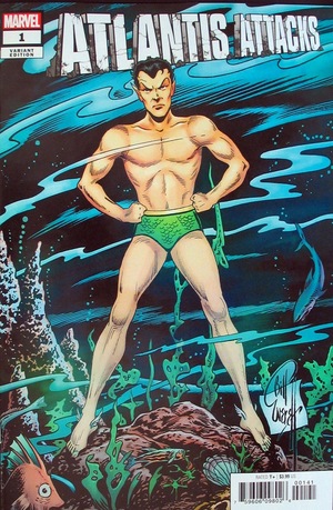 [Atlantis Attacks No. 1 (1st printing, variant Hidden Gem cover - Bill Everett)]