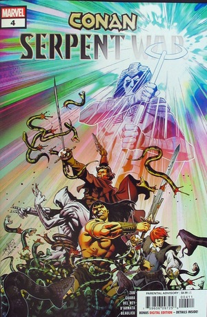 [Conan: Serpent War No. 4 (standard cover - Carlos Pacheco)]