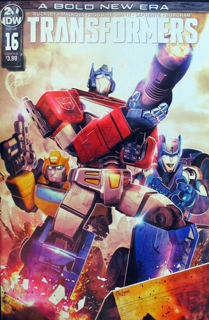 [Transformers (series 3) #16 (Cover B - Hal Laren)]