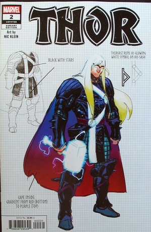 [Thor (series 6) No. 2 (1st printing, variant design cover - Nic Klein)]