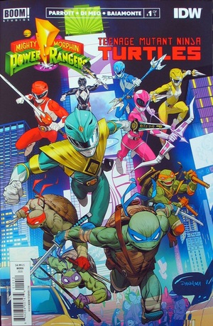 [Mighty Morphin Power Rangers / Teenage Mutant Ninja Turtles #1 (2nd printing, regular cover - Dan Mora)]