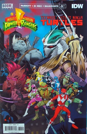 [Mighty Morphin Power Rangers / Teenage Mutant Ninja Turtles #3 (regular cover - Dan Mora)]