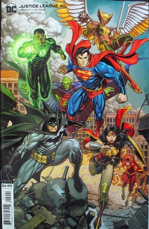 [Justice League (series 4) 40 (variant cardstock cover - Arthur Adams)]