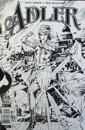 [Adler #1 (Cover D - Butch Guice B&W)]