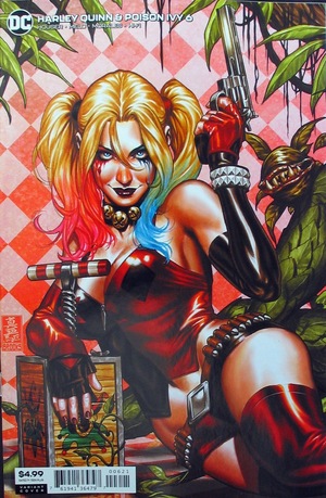 [Harley Quinn & Poison Ivy 6 (variant connecting cardstock Harley Quinn cover - Mark Brooks)]
