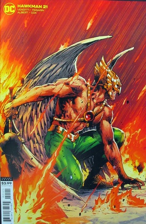 [Hawkman (series 5) 21 (variant cover - Trevor Hairsine)]