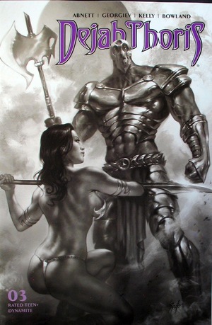 [Dejah Thoris (series 3) #3 (Retailer Incentive B&W Cover - Lucio Parrillo)]