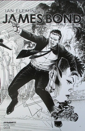 [James Bond (series 3) #3 (Retailer Incentive B&W Cover)]