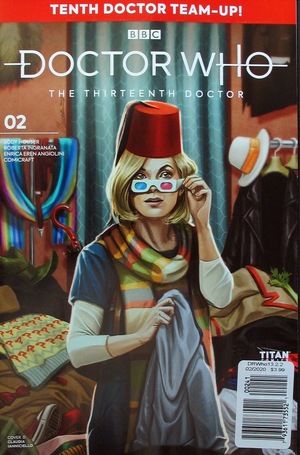 [Doctor Who: The Thirteenth Doctor (series 2) #2 (Cover D - Claudia Ianniciello)]