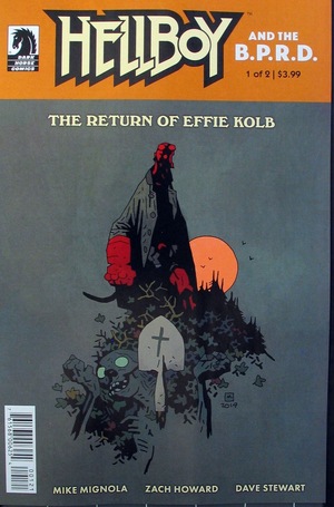 [Hellboy and the BPRD - The Return of Effie Kolb #1 (variant cover - Mike Mignola)]