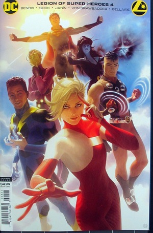 [Legion of Super-Heroes (series 8) 4 (variant cardstock cover - Alex Garner)]