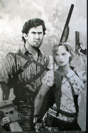 [Death to the Army of Darkness #1 (Bonus FOC Incentive B&W Virgin Cover - Arthur Suydam)]