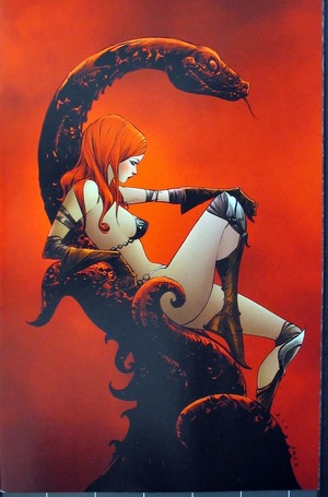 [Red Sonja (series 8) Issue #13 (FOC Incentive Virgin Red Haze Cover - Jae Lee)]