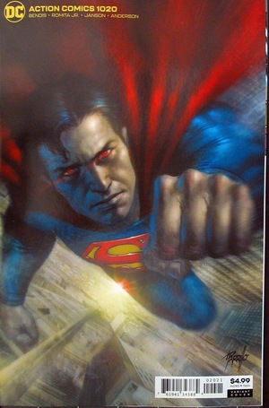 [Action Comics 1020 (variant cardstock cover - Lucio Parrillo)]