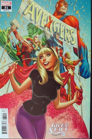 [Avengers (series 7) No. 31 (variant Gwen Stacy cover - J. Scott Campbell)]
