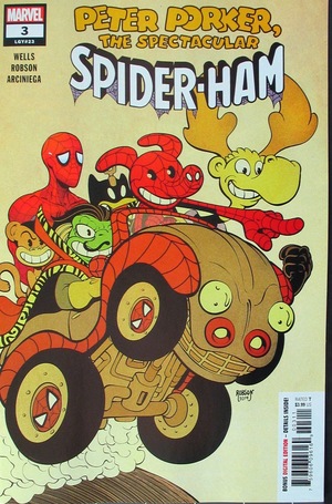 [Spider-Ham No. 3 (standard cover - Will Robson)]
