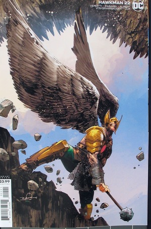 [Hawkman (series 5) 22 (variant cover - Gerardo Zaffino)]