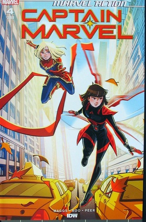 [Marvel Action: Captain Marvel #4 (regular cover - Sweeney Boo)]