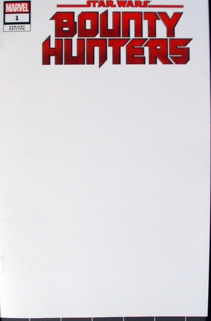 [Star Wars: Bounty Hunters No. 1 (1st printing, variant blank cover)]