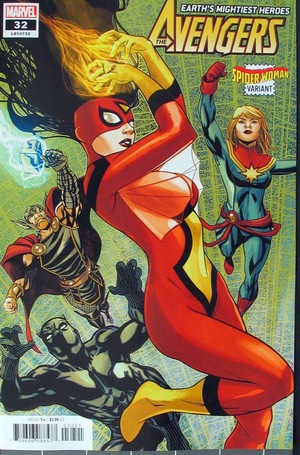 [Avengers (series 7) No. 32 (variant Spider-Woman cover - Mike McKone)]