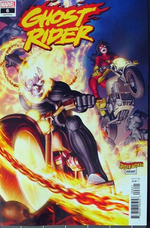 [Ghost Rider (series 9) No. 6 (variant Spider-Woman cover - Jung-Geun Yoon)]