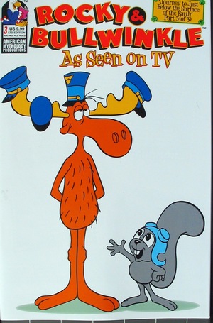 [Rocky & Bullwinkle - As Seen on TV #3 (limited edition Retro Animation cover)]