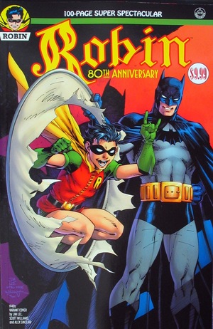 [Robin 80th Anniversary 100-Page Super Spectacular 1 (variant 1940s cover - Jim Lee)]