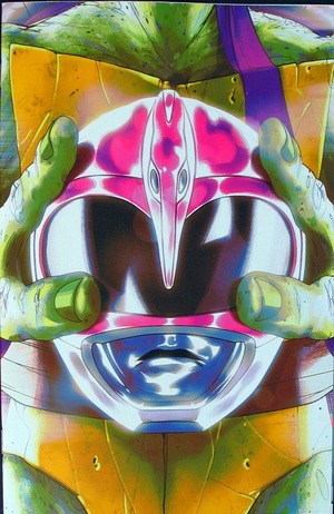 [Mighty Morphin Power Rangers / Teenage Mutant Ninja Turtles #4 (variant Helmet / Donatello cover - Goni Montes)]
