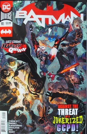 [Batman (series 3) 91 (standard cover - Jorge Jimenez)]