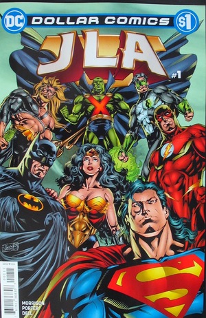 [JLA 1 (Dollar Comics edition)]