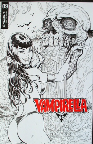 [Vampirella (series 8) #9 (Bonus FOC B&W Incentive Cover - John Royle)]