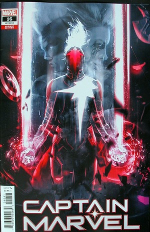 [Captain Marvel (series 11) No. 16 (variant cover - Bosslogic)]