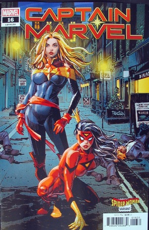 [Captain Marvel (series 11) No. 16 (variant Spider-Woman cover - Dan Panosian)]