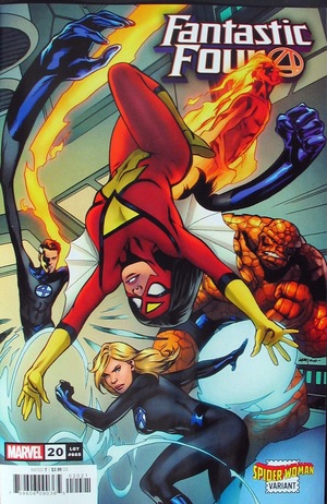 [Fantastic Four (series 6) No. 20 (variant Spider-Woman cover - Ema Lupacchino)]