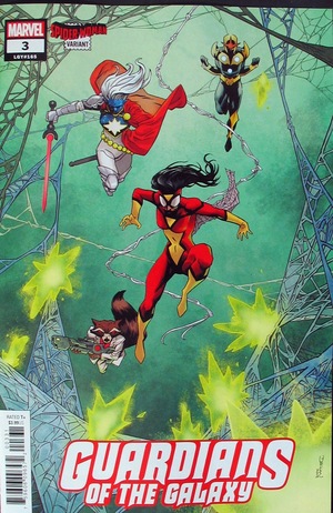 [Guardians of the Galaxy (series 6) No. 3 (variant Spider-Woman cover - Declan Shalvey)]