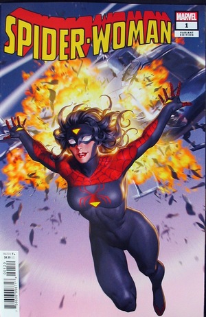 [Spider-Woman (series 7) 1 (variant cover - Jung-Geun Yoon, new costume)]