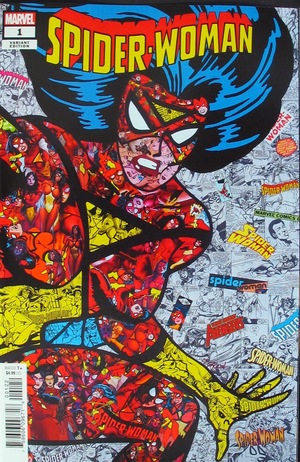 [Spider-Woman (series 7) 1 (variant collage cover - Mr Garcin)]